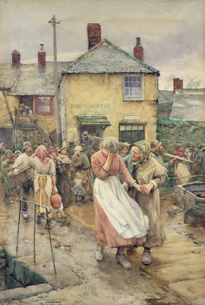 Entre los Desaparecidos, 1884 de Walter Langley